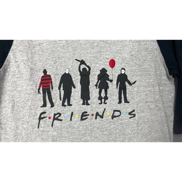 Friends Horror Jason Voorhees Freddy Michael
Chucky Ghostface Halloween Sz S - Picture 3 of 6
